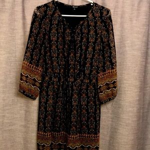 Madewell Patterned Fall Dress